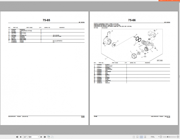 John Deere Sprayer 4630 Parts CatalogEN 3