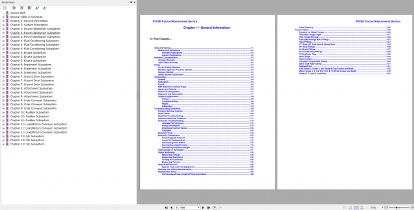 John Deere Tractor Vermeer T655III Service ManualEN 3