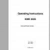 Krupp Crane KMK 2025 Operating Instructions Maintenance ManualEN 1