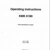 Krupp Crane KMK 6180 Operating Instructions2085511EN 1