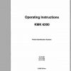 Krupp Crane KMK 6200 Operating Instructions Maintenance ManualEN 1