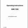Krupp Crane KMK 7250 Operating Instructions2085930EN 1