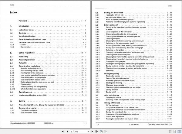 Krupp Crane KMK 7250 Operating Instructions2085930EN 2