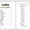 Leeboy 400 400T Roller Operations Service And Parts Manual 2