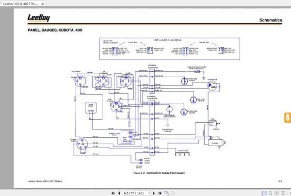 Leeboy 400 400T Roller Operations Service And Parts Manual 3