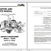 Leeboy Asphalt Maintainer 1200S Operators Service Manual 1
