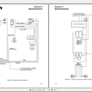 Leeboy Motor Grader 685B Operations Service And Parts Manual 3