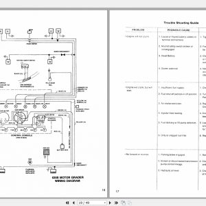 Leeboy Motor Grrader 635B Operations Service And Parts Manual 3