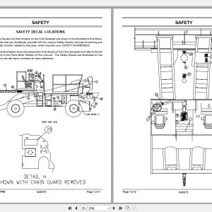 Leeboy Rosco Chip Spreader SPR H Operators Manual 2