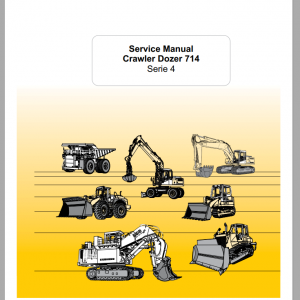 Liebherr Crawler Dozer 714 Series 4 Service Manual