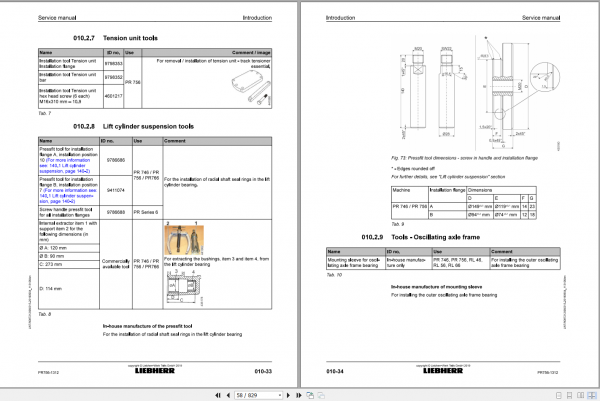 Liebherr Crawler Dozer PR756 1312 Service Manual 3