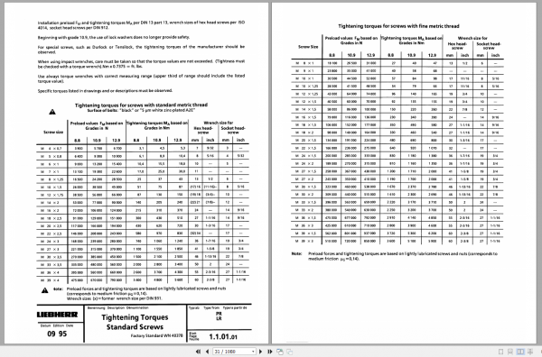 Liebherr Crawler Dozer PR 711C 751 Service Manual 2