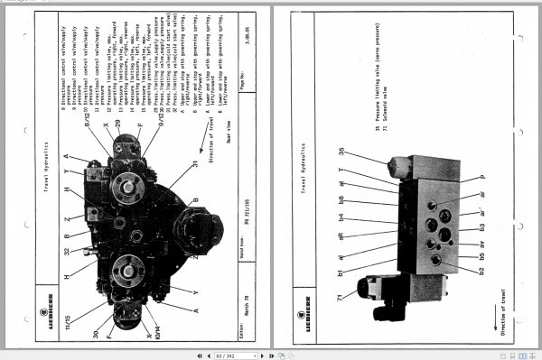 Liebherr Crawler Dozer PR 721 741 Service Manual 2