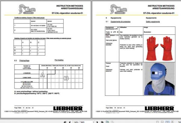 Liebherr Hydraulic Excavator R920 Compact Maintenance Manual 3