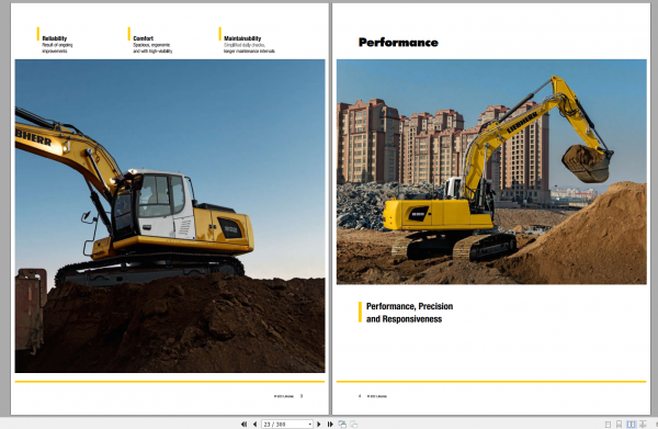 Liebherr Hydraulic Excavator R922 Operator Manuals 3