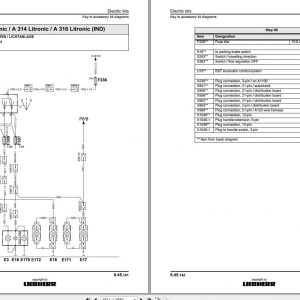 Liebherr Hydraulic Excavators A309LI R317 Litronic Service Manuals 4
