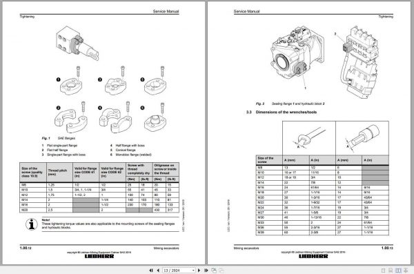 Liebherr Hydraulic Excavators R994B R9350 Litronic Service Manual 2