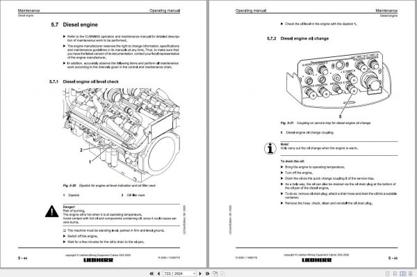 Liebherr Hydraulic Excavators R994B R9350 Litronic Service Manual 3