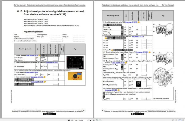 Liebherr Hydraulic Excavators R 906 R916 R 926 Advanced Service Manual 3