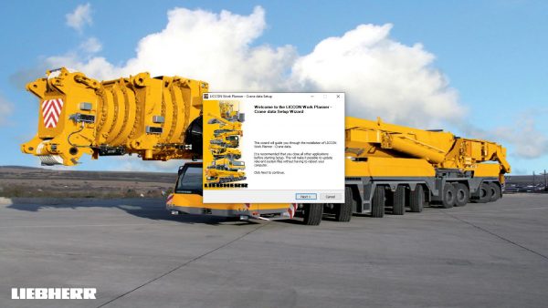 Liebherr LICCON Universal Work Planner V619 Mobile Crane LTM 11200 91 1200 ton 1