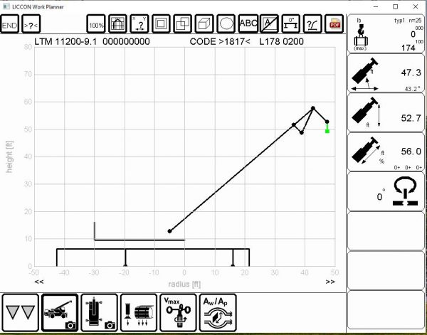 Liebherr LICCON Universal Work Planner V619 Mobile Crane LTM 11200 91 1200 ton 5