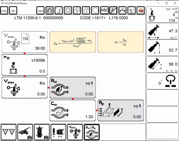 Liebherr LICCON Universal Work Planner V619 Mobile Crane LTM 11200 91 1200 ton 7