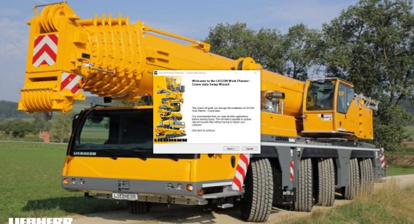 Liebherr LICCON Universal Work Planner V619 Mobile Crane LTM 1200 51 200 ton 1