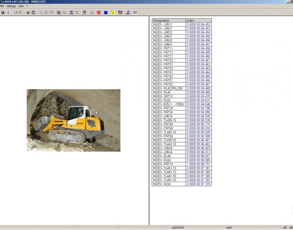 Liebherr Lidos Parts and Service Documentation Offline 072020 1