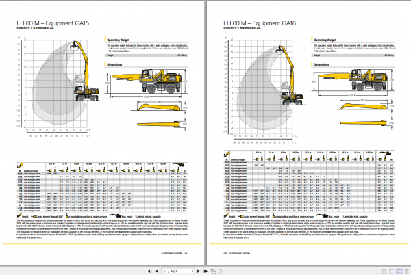 Liebherr Material Handling Machine LH 60C Litronic High Rise en Operator Manuals 3