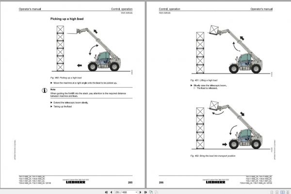 Liebherr Telescopic Handler T35 6 20T32 7 20T36 7 20T41 7 3A 05 20156 Operator Manual 4