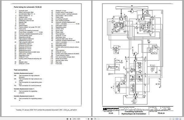 Liebherr Wheel Loader L504 L522 Service Manuals 3