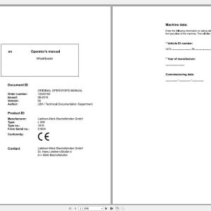 Liebherr Wheel Loader L506 1816 S