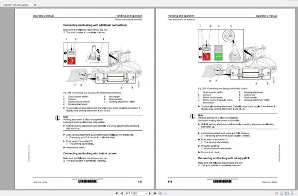 Liebherr Wheel Loader L506 1816 SN 56304 Operators Manual 4