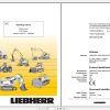 Liebherr Wheel Loader L506 4068500 Stereo 8450390 Operating Manuals 1
