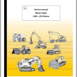 Liebherr Wheel Loader L506 L510 Stereo Service Manuals