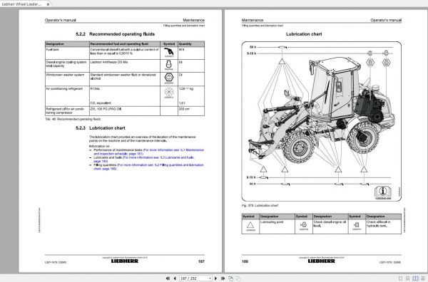 Liebherr Wheel Loader L507 1578 SN 53995 Operators Manual 3