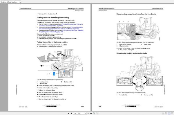 Liebherr Wheel Loader L507 1579 SN 53995 Operators Manual 4