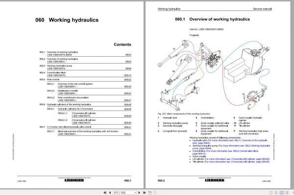 Liebherr Wheel Loader L5081580 Service Manuals 3