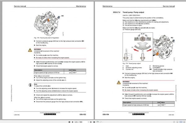 Liebherr Wheel Loader L5091263 Service Manuals 3