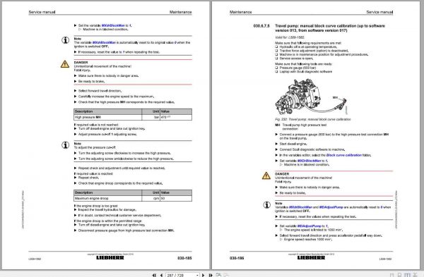 Liebherr Wheel Loader L5091582 Service Manuals 3