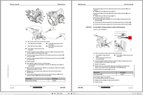 Liebherr Wheel Loader L5241355 Service Manuals 4