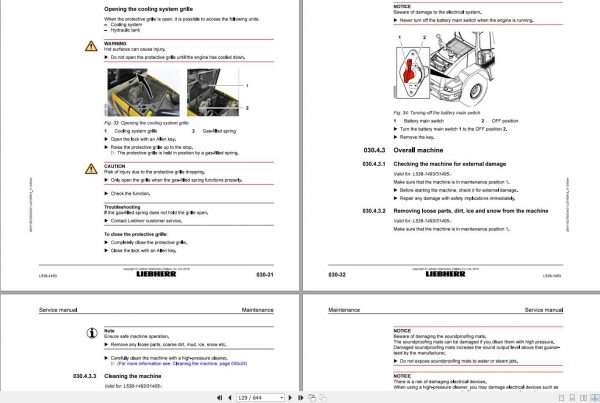 Liebherr Wheel Loader L5381493 Service Manuals 3