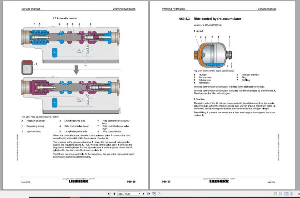 Liebherr Wheel Loader L5501562 Service Manuals 3