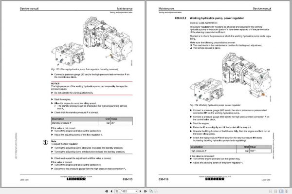 Liebherr Wheel Loader L5561289 Service Manuals 3