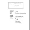 Liebherr Wheeled Excavator A920 LI Maintenance Manual