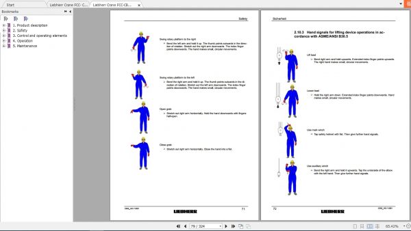 Liebhierr Crane FCC CBG Operating Technical Information 4