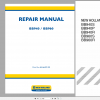 New Holland BB940 BB960 Repair Manual6046609100