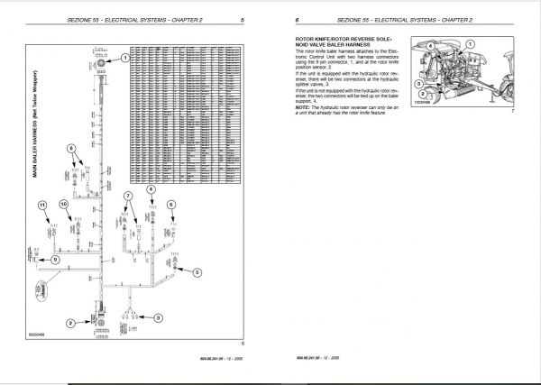New Holland Baler Br740a br750a Repair Manual60466241003