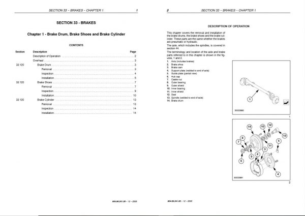 New Holland Baler Br740a br750a Repair Manual60466241004