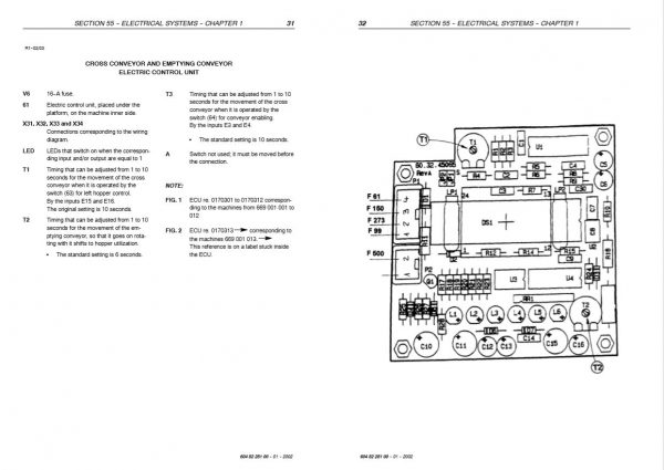 New Holland Braud Sb65 Repair Manual60482281004